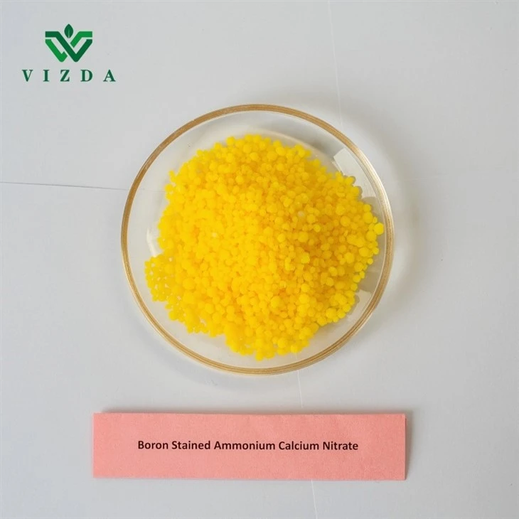 Yellow Calcium Ammonium Nitrate Boron Fertilizer